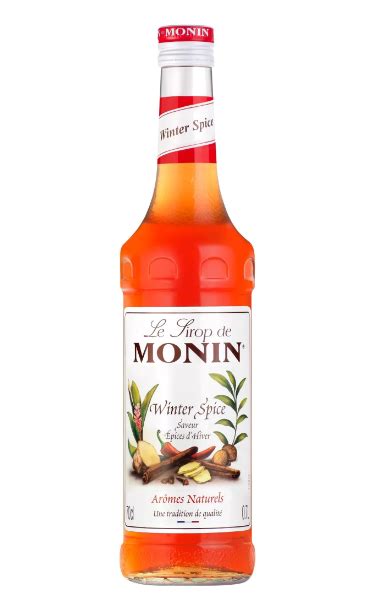 Sirop Saveur Pices D Hiver Monin Ar Mes Naturels Cl Boissons