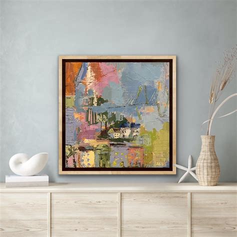 Holy City Rainbow Row Charleston original painting by Ann Schwartz ...