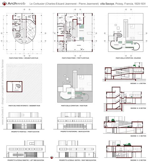 Villa Savoye Ground Floor Plan