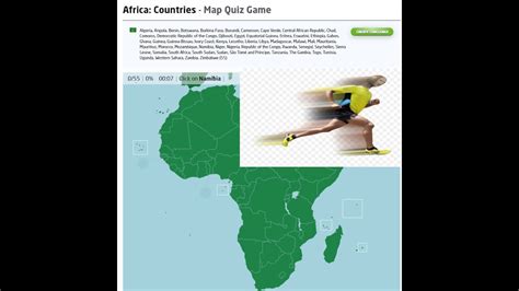 Seterra S Map Quiz Africa Countries Speedrun WR 00 54 YouTube