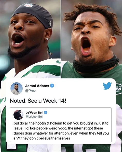 Espn Espninstagram Jamal Adams Went Right Back At Le