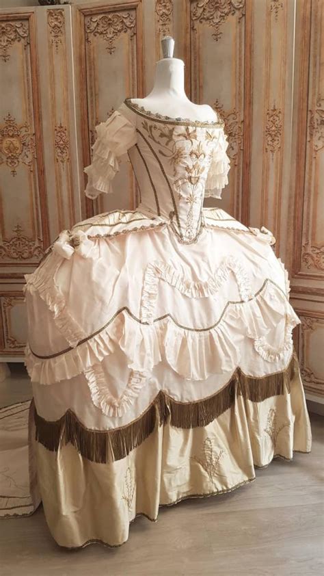 Marie Antoinette Robe De Cour at Versailles - Etsy