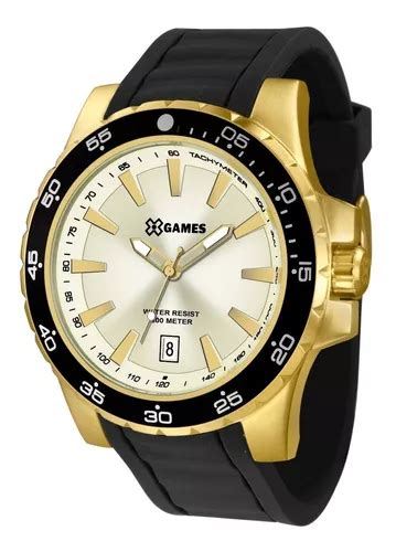 Reloj Pulsera X Games Xmgp C Px De Cuerpo Color Dorado Para Hombre