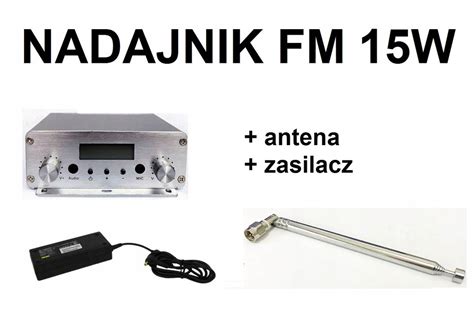 Nadajnik Audio Mhz W Ukf Fm Do Telewizora