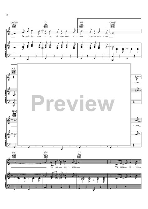 Samba De Orfeu Sheet Music By Paul Desmond Luiz Bonfa For Piano Vocal