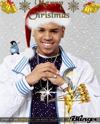 Merry Christmas Chris Brown Picture #78601994 | Blingee.com