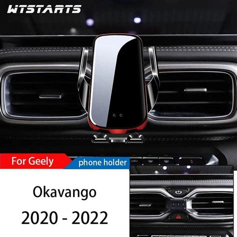 Charger Car Phone Holder Mount Stand For Geely Okavango 2020 2022