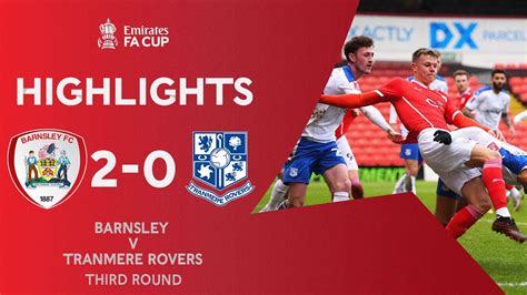 Woodrow And Helik Send Barnsley Through Barnsley 2 0 Tranmere Rovers