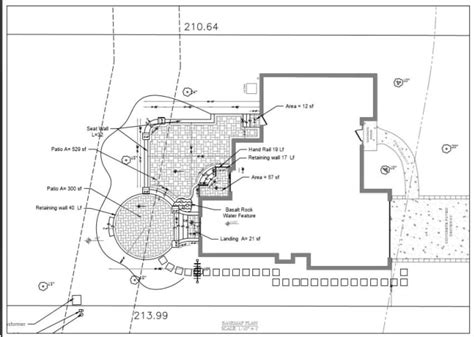 Design your back, front yard hardscape plan by Smbdesigninc | Fiverr