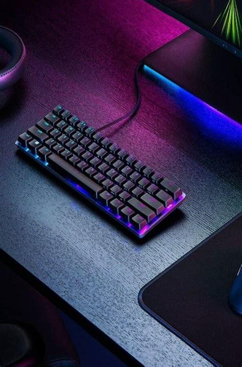 Razer Huntsman Mini Analog gaming keyboard has a 60% compact form with ...