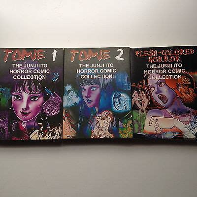 Comicsvalue Tomie Manga Vol Flesh Colored Horror Set