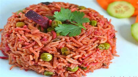 Tasty And Healthy Beetroot Pulao Recipe