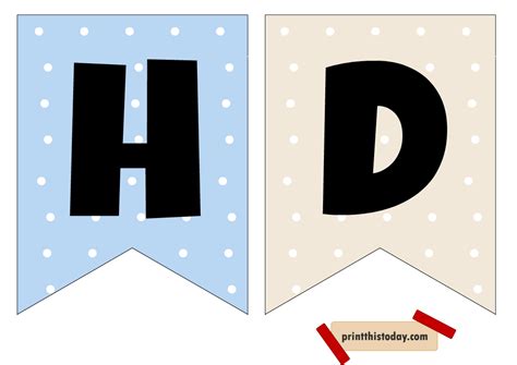 3 Free Printable Cute Happy Birthday Banners Boy Girl