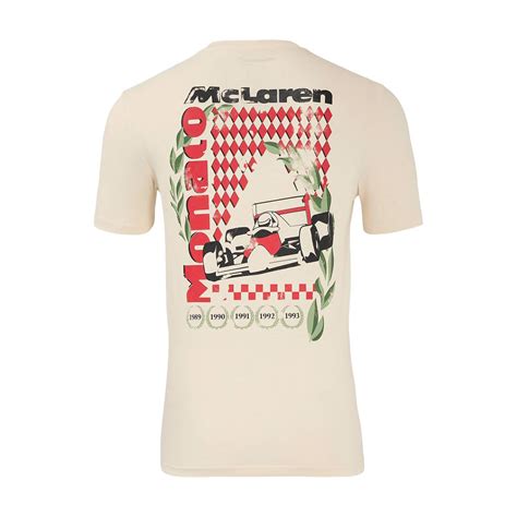 2024 McLaren F1 UK Mens Monaco Heritage T-Shirt from McLaren F1 Team ...