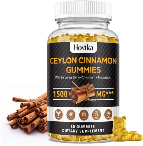 Amazon Ceylon Cinnamon Gummies With Berberine Hcl Bitter Melon