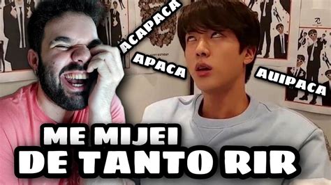 BTS MEMES BR JIN TENTANDO FALAR ALPACA YouTube