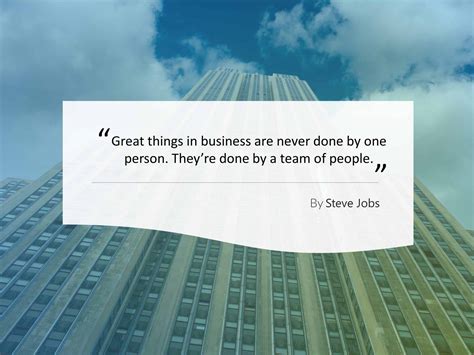 Business Quotes PowerPoint Template