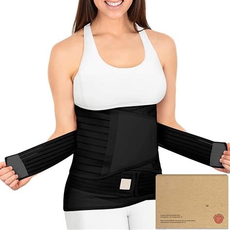 Bellycomfort 3 In 1 Postpartum Belly Wrap Doctor Recommended For Postnatal Recovery Slimming