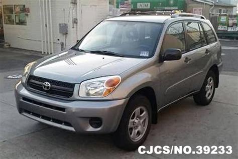 2004 Left Hand Toyota Rav4 Silver For Sale Stock No 39233 Left