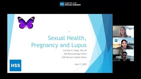 Sexual Health Pregnancy And Lupus Hss Youtube