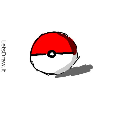 How to draw pokemon ball / dop5ej5yd.png / LetsDrawIt