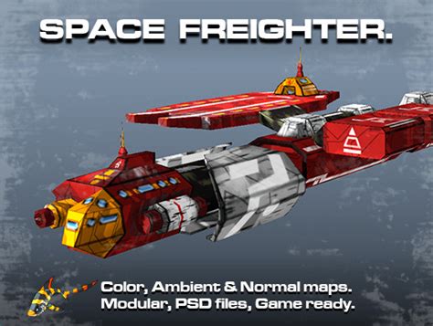 SPACE FREIGHTER | 3D | Unity Asset Store