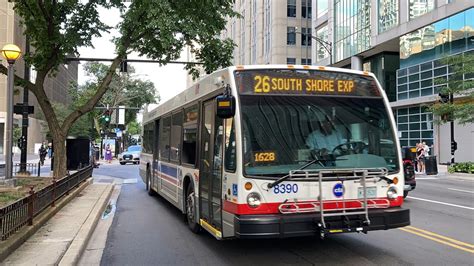 CTA 2022 NovaBus LFS 8390 On Route 26 South Shore Express 2009