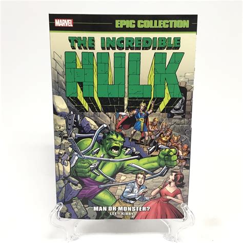 The Incredible Hulk Epic Collection V1 Man Or Monster New Marvel Comics