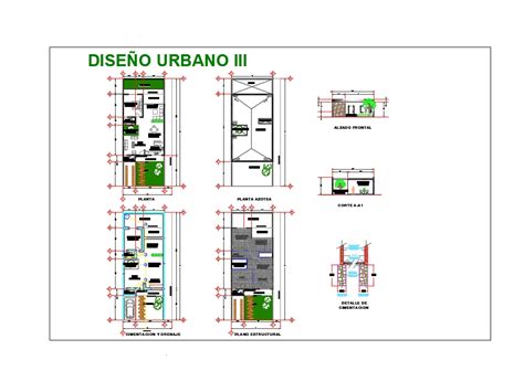 Plano De Permisos Vivienda Unifamiliar Kb Bibliocad Hot Sex Picture