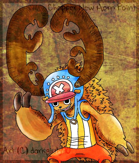 Chopper New Horn Point By Juliekarbon On Deviantart