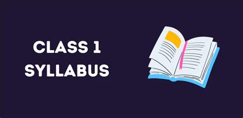 Updated Cbse Class 1 Syllabus For 2024 25 Session