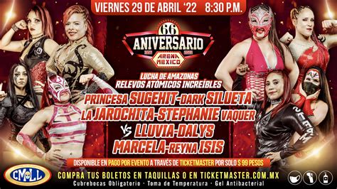 Lucha Libre CMLL on Twitter Relevos Atómicos Increíbles Por primera