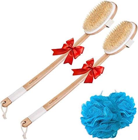 Amazon Shower Brush Inch Long Handle Bundle Set Of Bath