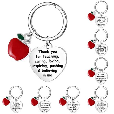 BESELFEVER Thank You Teacher Teacher S Day Gift Apple Heart 2022 THANK