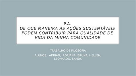 Calaméo Ações Sustentáveis II