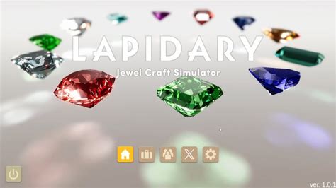 宝石を作る、以上！【lapidary Jewel Craft Simulator】実況 Youtube