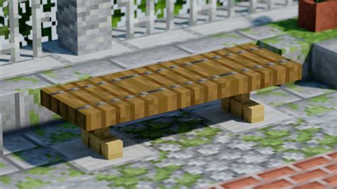 I Believe This Is The Most Bench Like Bench In Minecraft Any Better