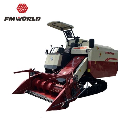 Fmworld Ruilong 4lz 6 0p Agriculture Combine Harvester For Wheat Rice