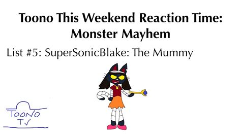 Toono This Weekend Reaction Time Monster Mayhem Supersonicblake The