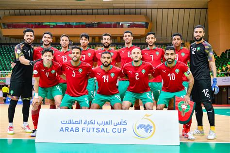 coupe arabe futsal maroc écrase égypte maroc actu actu maroc info maroc