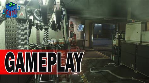 Call Of Duty Advanced Warfare Ascendance Dlc Chop Shop Map Gameplay