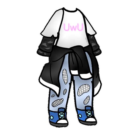 View 16 Gacha Life Clothes Transparent Background - Kotikim