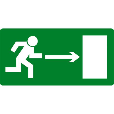 Fire Exit Signage Standard Size Ubicaciondepersonas Cdmx Gob Mx