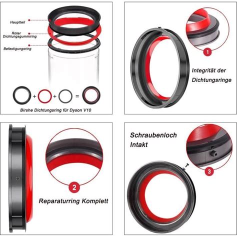 Luernas Joint D Étanchéité Du Réservoir À Poussière Pour Dyson V10 Bac