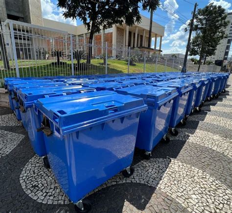 Prefeitura Adquire Novos Contentores De Lixo Org Nico Pp News Fb