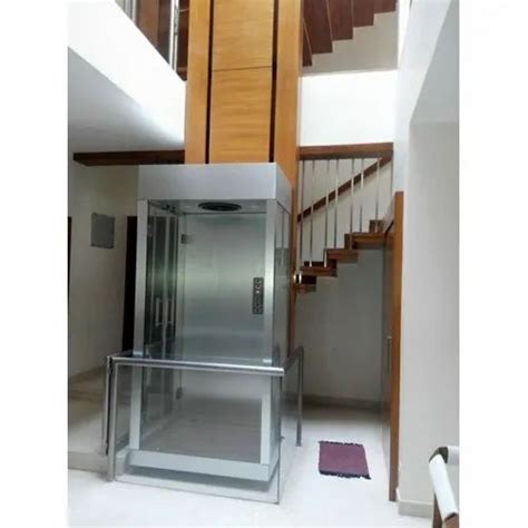 Stainless Steel Hydraulic Glass Lifts For Residential At Rs 600000 In