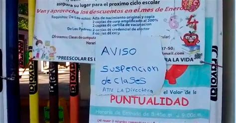 Suspenden Clases En Escuela Por Situación De Riesgo En Reynosa