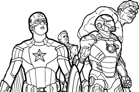 Printable Avengers Coloring Pages Kids And Adults Pdf Print Color Craft