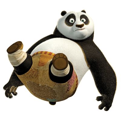 Kung Fu Panda Leg Up transparent PNG - StickPNG