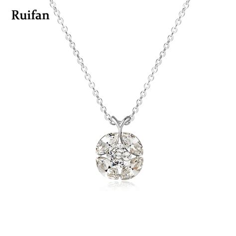 Ruifan Clearance Sale 925 Sterling Silver Pendant Necklace for Women ...